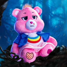 Front view of the Care Bears Stranger Things boxed set for display.