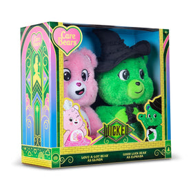 Elphaba cape and hat on Good Luck Bear, highlighting crossover styling.