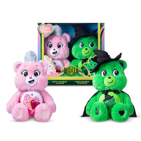 Care Bears Wicked 2-Pack Love-a-Lot Bear as Glinda in full view, ready for display.