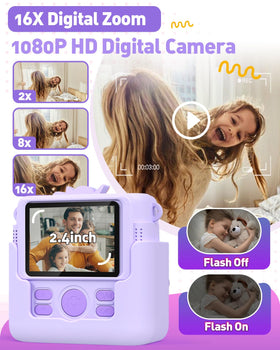 Careenoah kids camera thermal print photos being produced