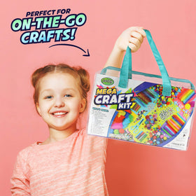 Carl & Kay Mega Arts Kit glitter glue pens for sparkling accents