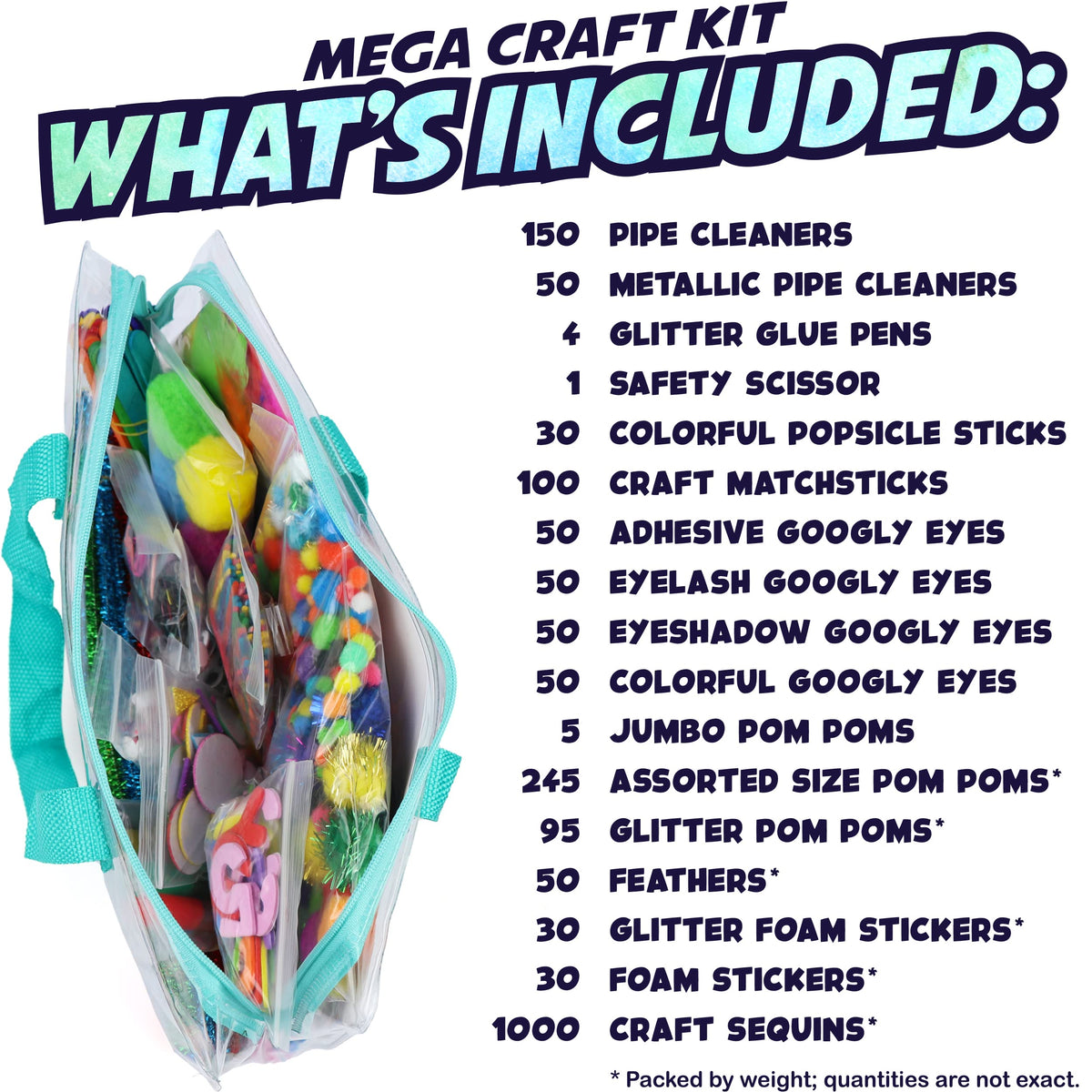 Carl & Kay Mega Arts Kit googly eyes for expressive art projects