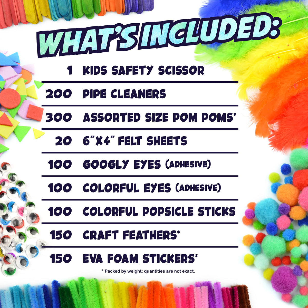 Carl & Kay foam sticker shapes assortment for quick craft accents.