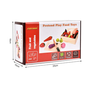 CARLORBO cucumber slice play food supports pretend meals and color recognition.