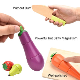 CARLORBO strawberry slice play food supports creative play and hand-eye coordination.