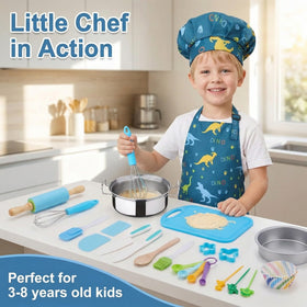 Carolart cutting board offers kid-friendly prep surface for creative recipes