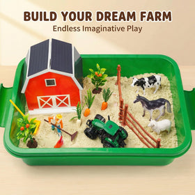 Carolart Barn foam and tools setup sparks role-play and organization