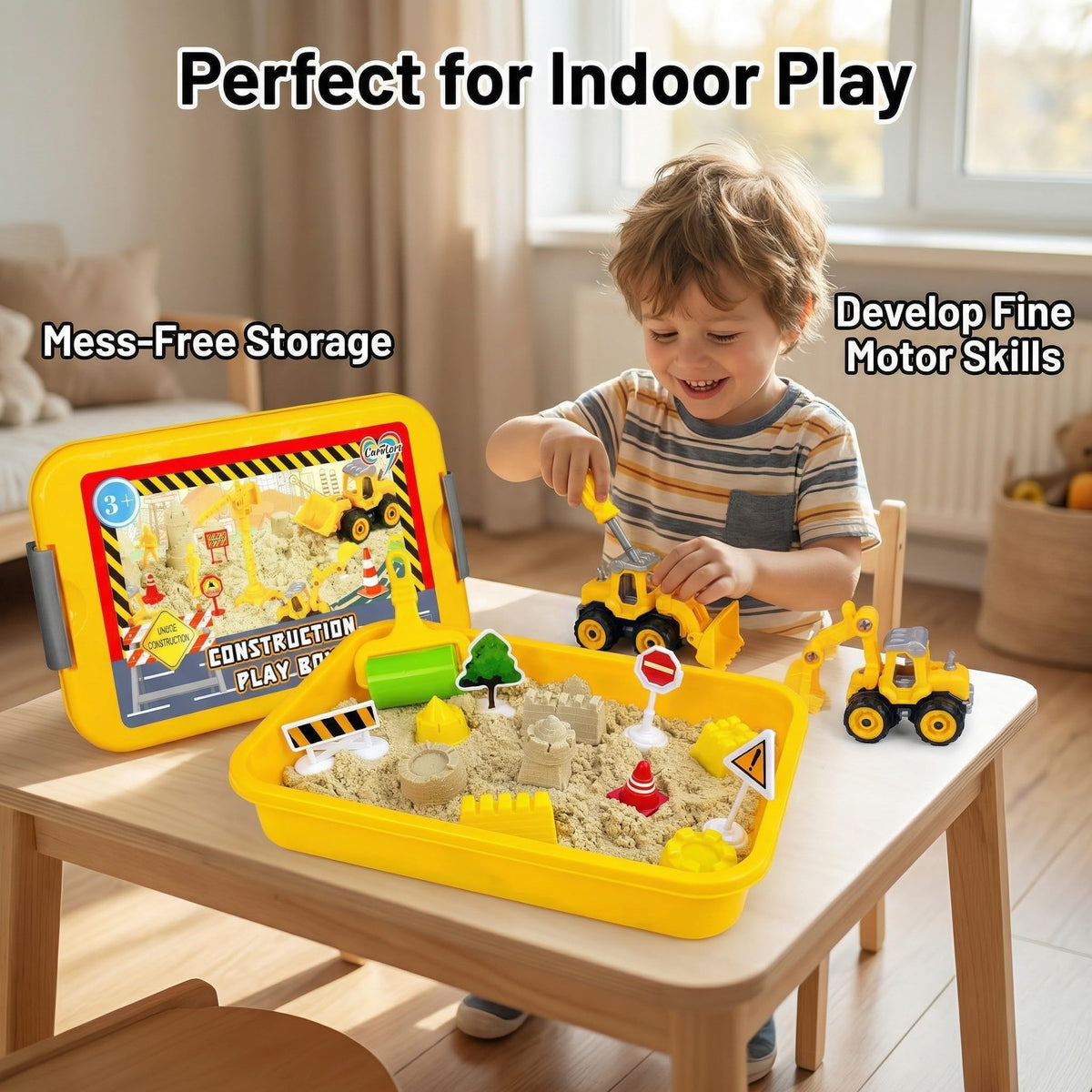 Carolart Castle molds spark imaginative building in the sensory bin