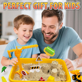 Non-toxic sand ensures safe, mess-free sensory fun with Carolart set