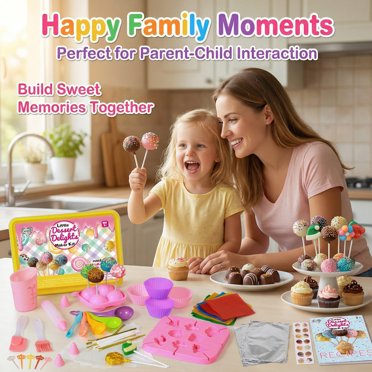 Carolart decorating nozzles enable detailed designs on treats