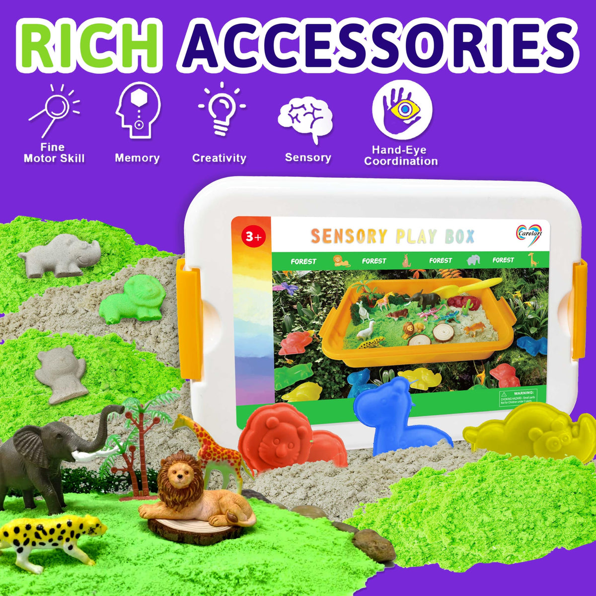 Carolart desert-landscape-accessories helps role-play dry habitat adventures