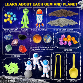 Carolart dual-color magic sand invites color mixing and sensory exploration