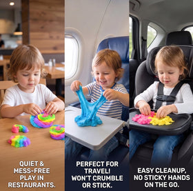 Carolart mess-free demo showing easy cleanup after play