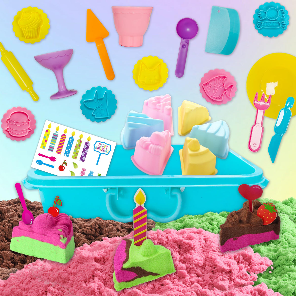 Carolart gift-ready sensory bin ideal for birthday or holiday presents.