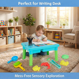 Carolart Ocean Sensory Table supports cooperative play and language practice.