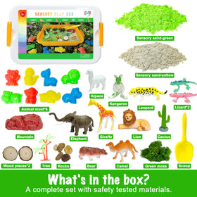 Carolart sensory-sand-soft-non-sticky offers easy scooping and shaping play