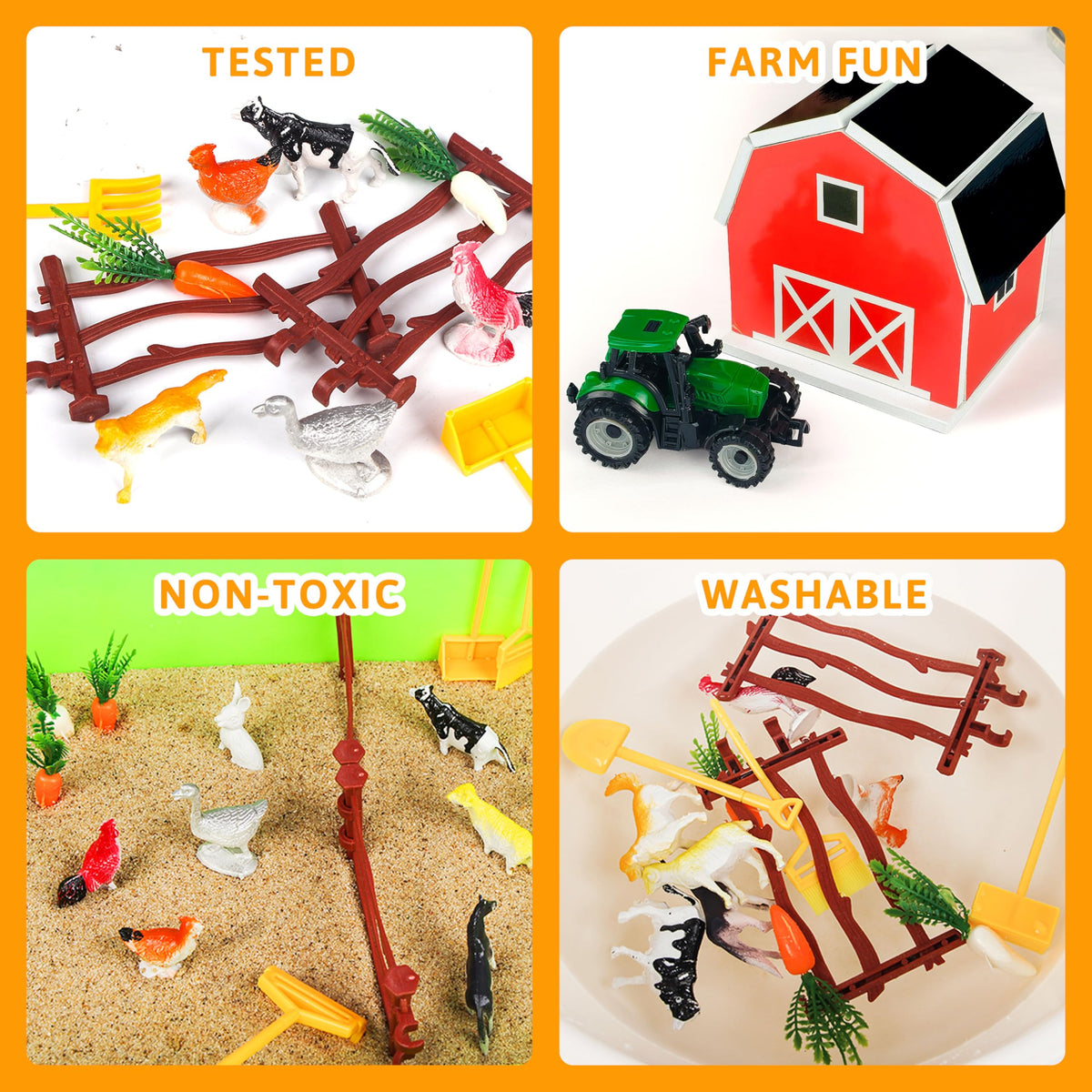 Carolart Sensory Sand section invites creative loose-part play