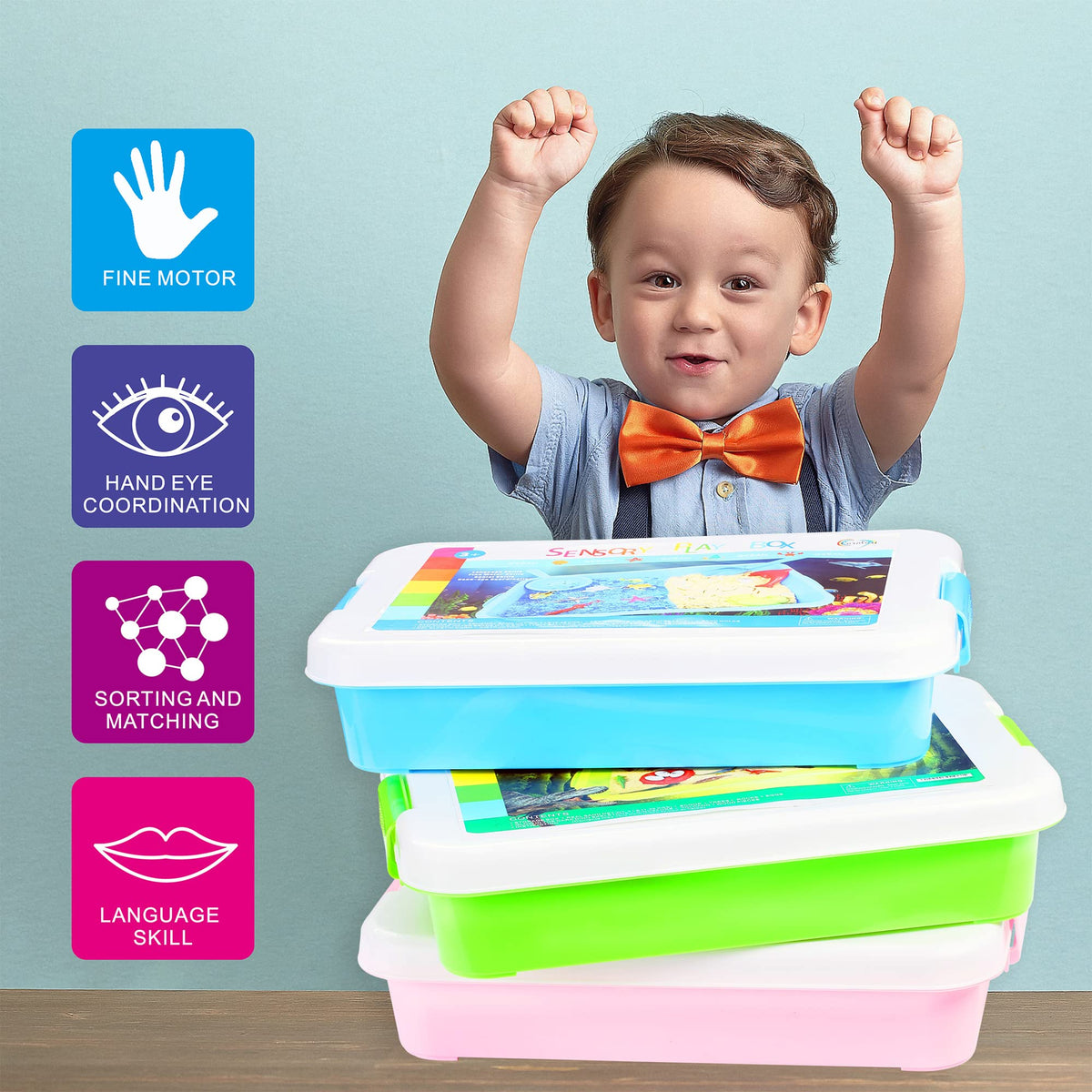 Carolart Storage Box for Easy Cleanup: storage-box helps keep play tidy.