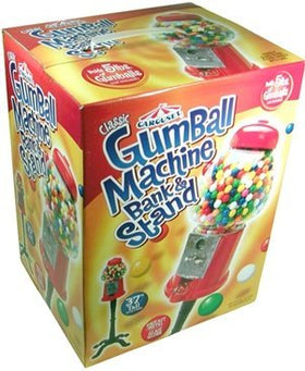 CAROUSEL includes two tubs of one-half-inch junior gumballs for quick restock.