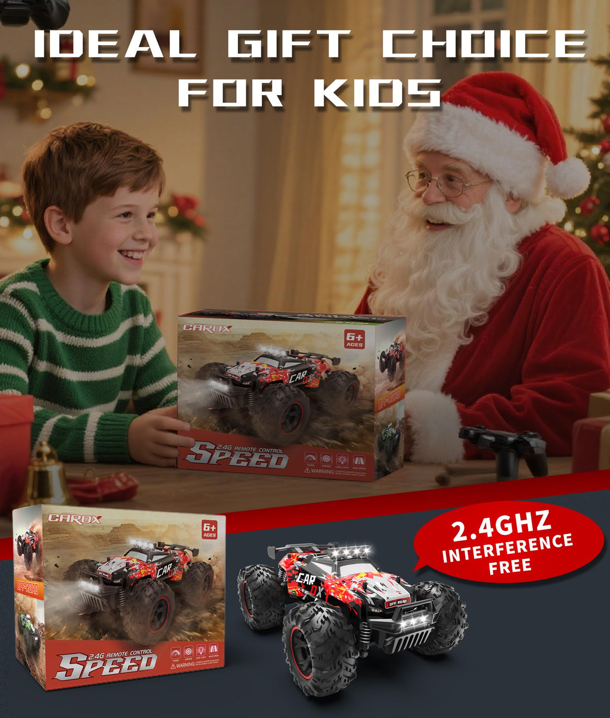 Carox RC gift idea for boys aged 6+ and outdoor fun