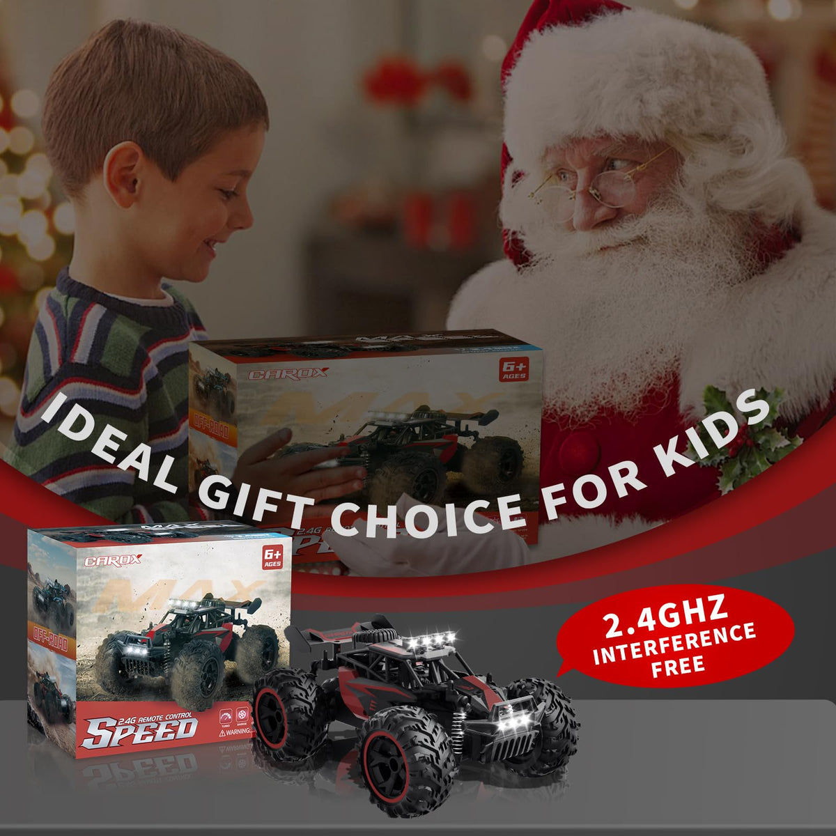 Carox gift-ready packaging ideal for birthdays and holidays