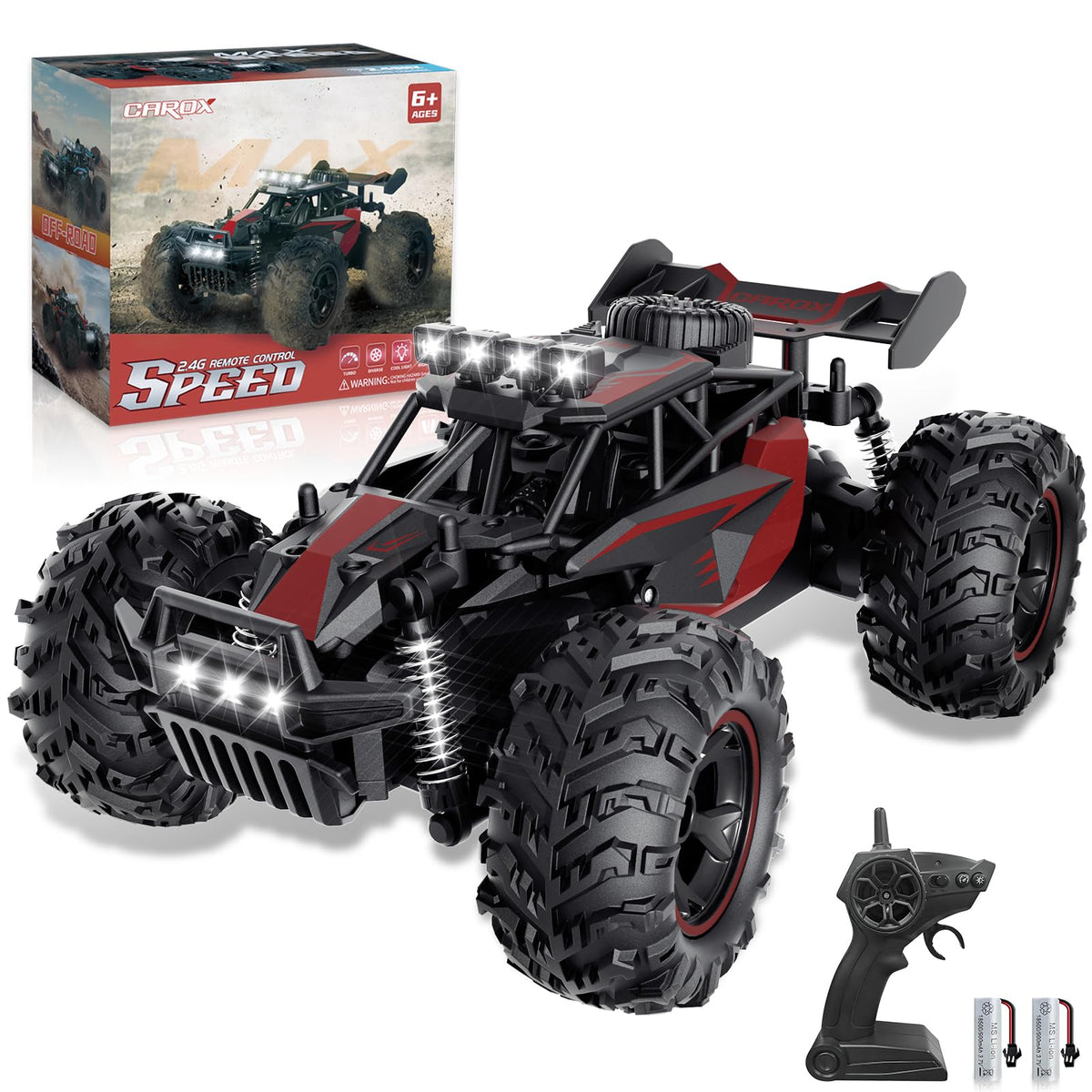 Carox remote control car 2.4GHz in action for smooth driving