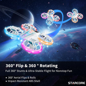 Altitude hold keeps Carox Starship drone steady during indoors or outdoors