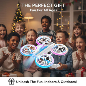 Compact indoor-outdoor design fits family play with Carox Starship drone