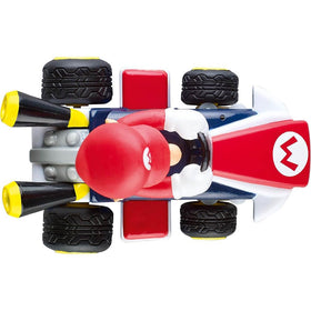 Carrera 1:50 scale detail captures authentic Mario Kart style