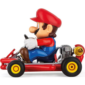 Carrera Mario Kart RC detailed chassis emphasizes durability during energetic sessions.
