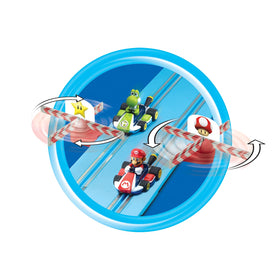 Two player race invites kids to compete with a buddy
