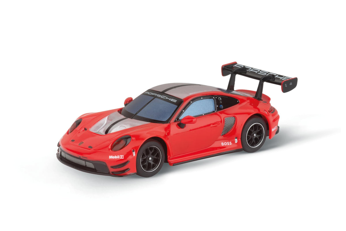 Carrera Hybrid Highway Challenge AI-support diagram explains dynamic coaching for smoother turns