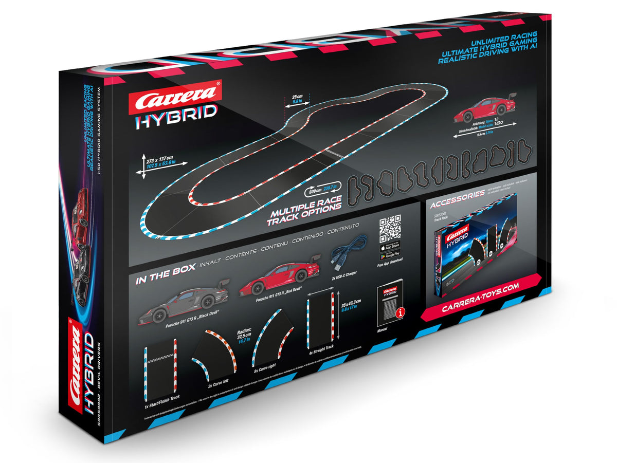Carrera Hybrid Highway Challenge retail display shows product in-store presentation