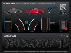 Carrera Hybrid Highway Challenge smartphone app screen shows intuitive race control and telemetry