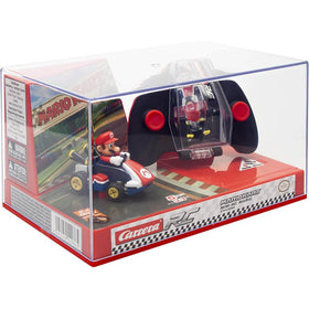 Carrera Mario Kart RC in action shows responsive steering