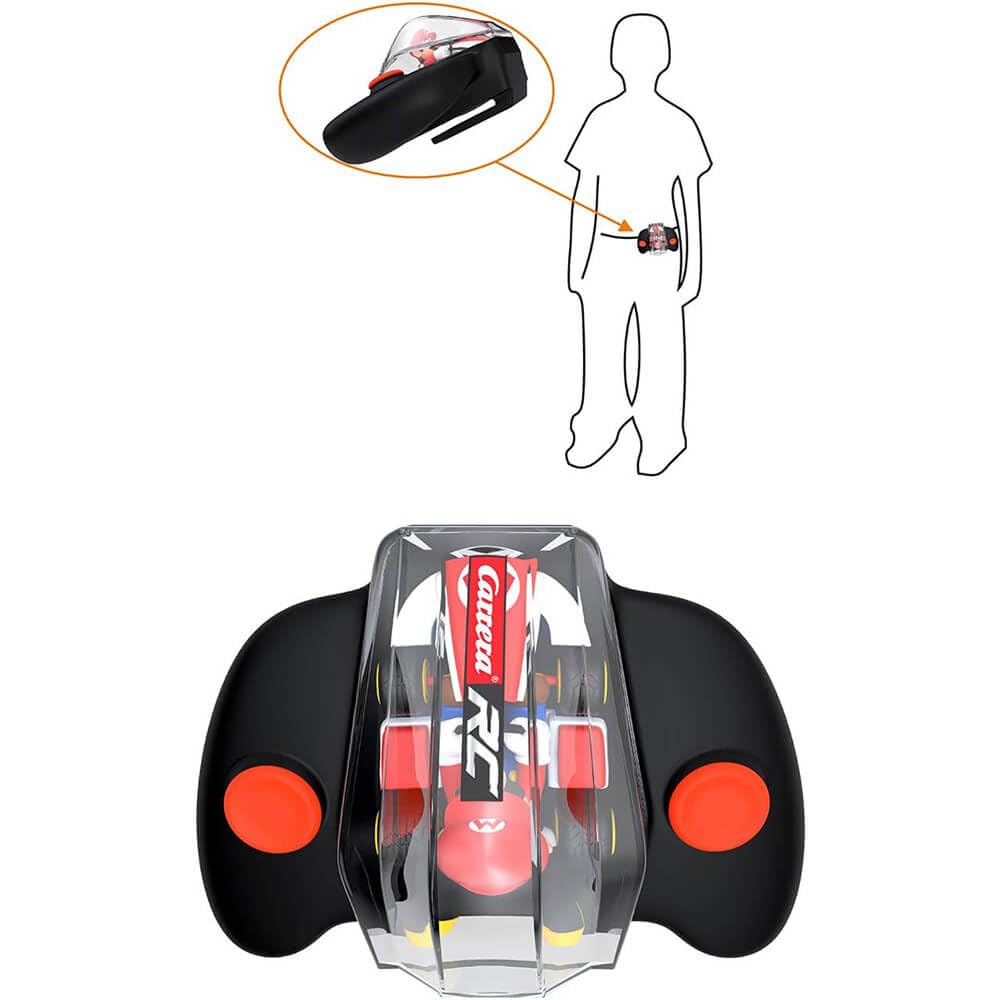 Carrera mini RC car arrives ready to run with batteries included