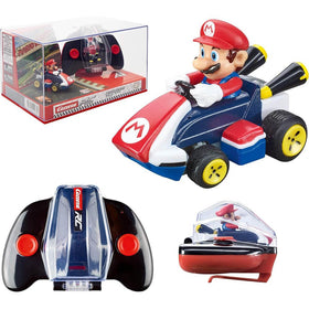 Carrera Nintendo Mario Kart display case showcases the collectible