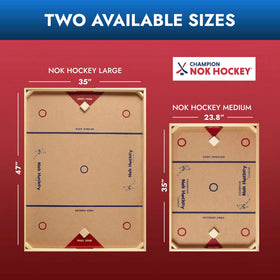 Carrom Champion Nok Hockey Game ideal for indoor or outdoor gatherings
