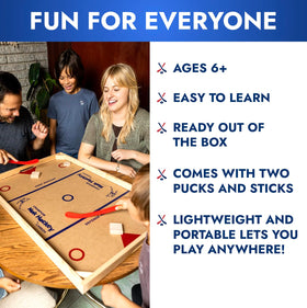 Carrom Champion Nok Hockey Game made in America with legacy of quality