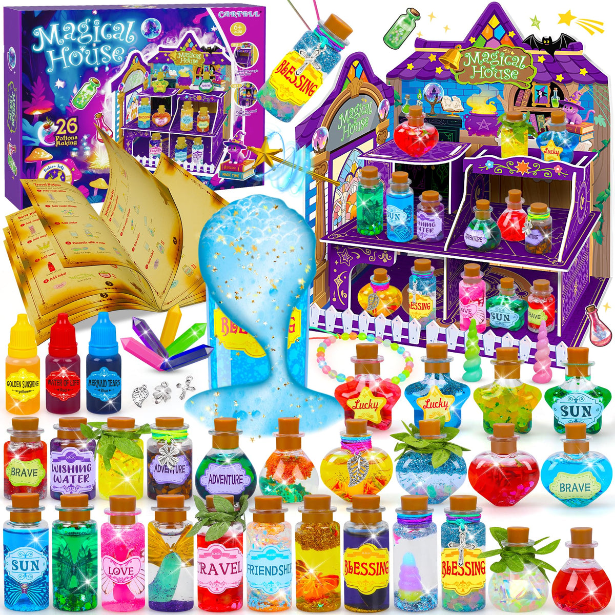 Cartell Fairy Magic Potions Kit cover invites imaginative play and storytelling.
