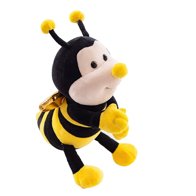 CASAGOOD Bumblebee plush eye and nose detail highlighting soft materials.
