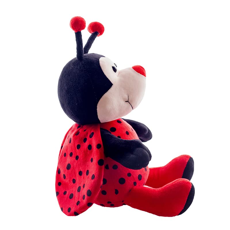 CASAGOOD Ladybug plush gift-ready, great for birthdays and holidays.