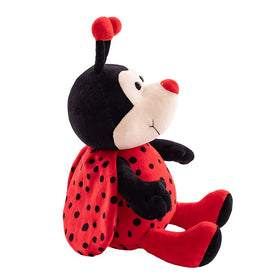 CASAGOOD Ladybug plush in hands, perfect for imaginative play.