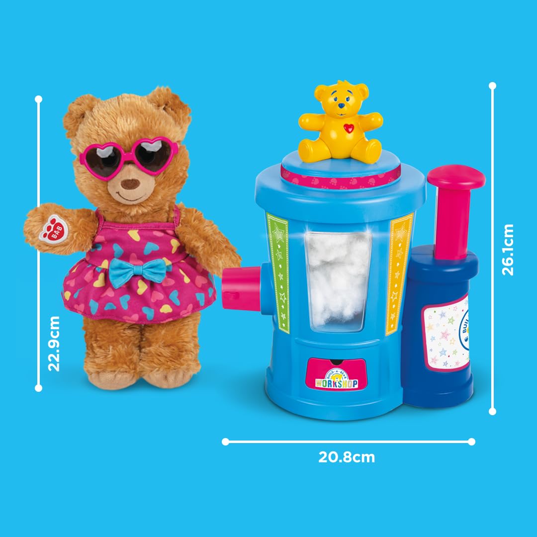 Casdon Build-A-Bear Stuffing Station outfits support creative dress-up options.