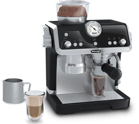 Casdon De'Longhi toy coffee machine front view inspires imaginative cafe play