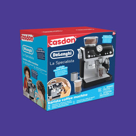 Casdon De'Longhi toy coffee machine magic coffee reveal for surprise moments