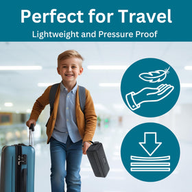 Caseling wrist strap provides comfortable portability for travel and events.
