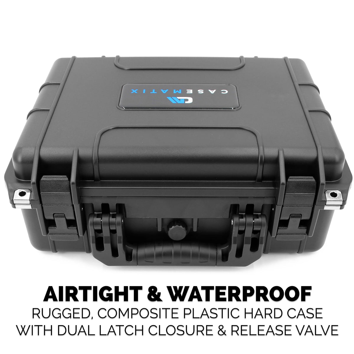 CASEMATIX rugged crushproof exterior withstands rough transport