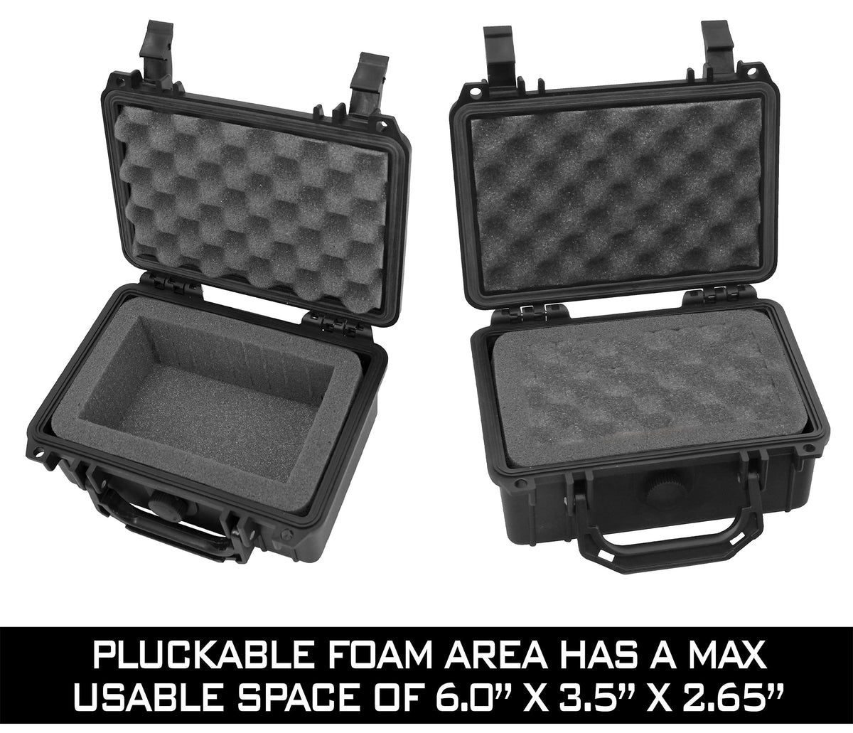 CASEMATIX graded card case foam customization to fit different slab sizes