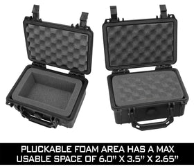 CASEMATIX graded card case foam customization to fit different slab sizes